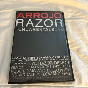 Nick Arrojo Razor Cutting DVD Professional Hair Training Like New